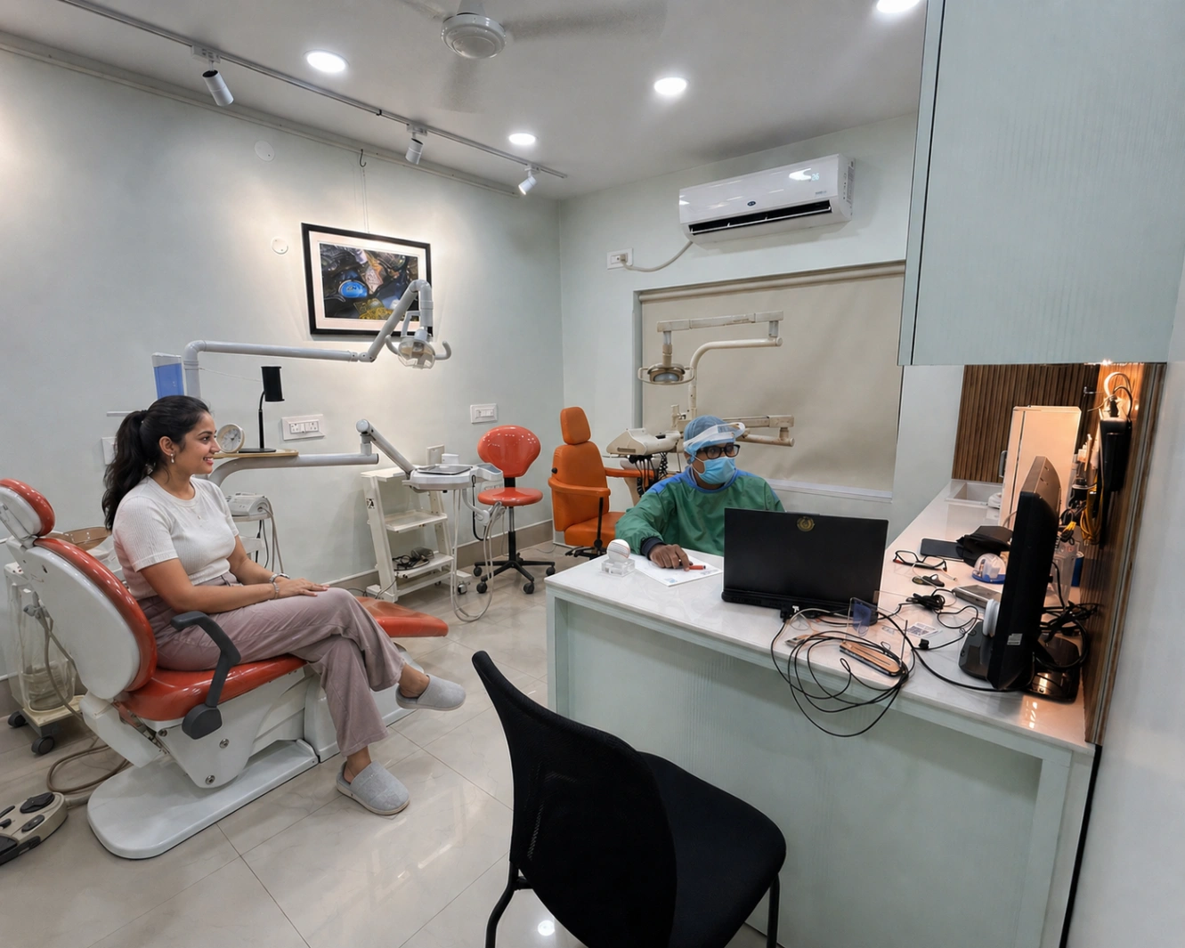 Sample dental service treatment at Smilz Dental